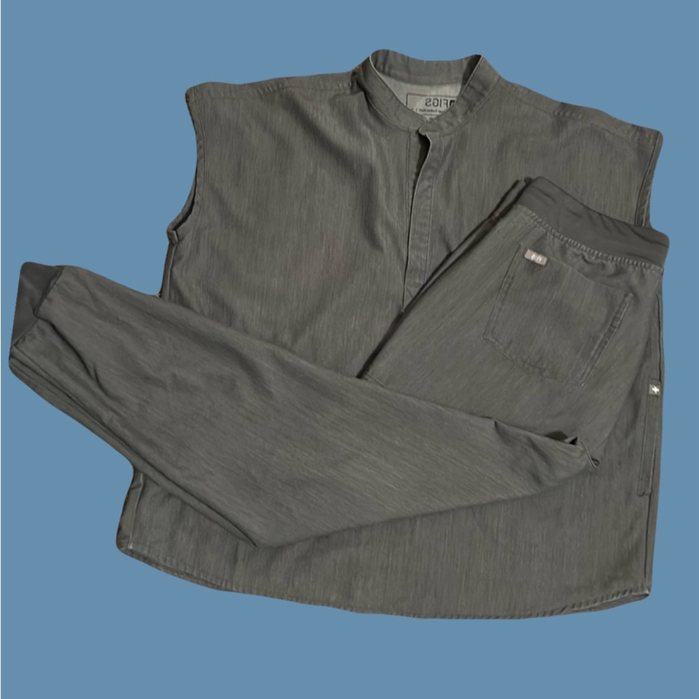 Figs Scrub Set Graphite